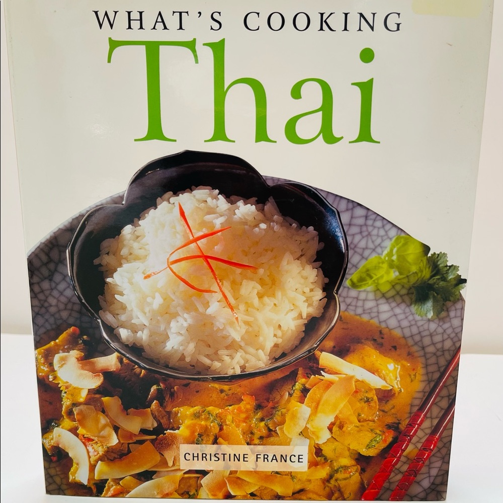 Vintage 2000 Cook Book What’s Cooking Thai Cooking Recipe